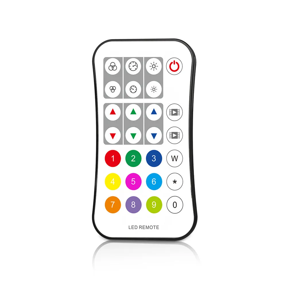 RGB Remote LED Controller Set  - Remote with 2 Scenes Dimming