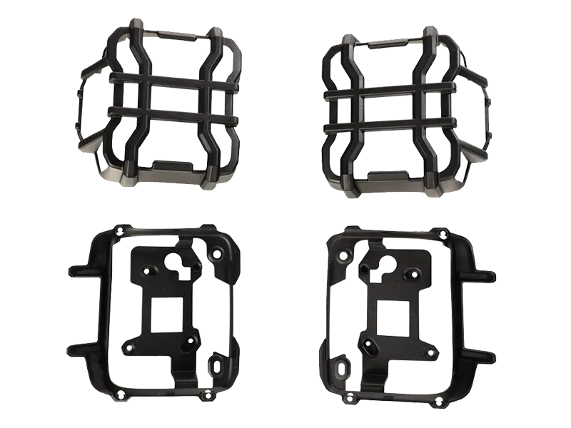 RUGGED RIDGE Elite Tail Light Guards in Textured Black for 18-up Jeep Wrangler JL & JL Unlimited