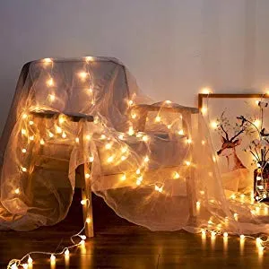 Satyam Kraft 20 Bulb String LED Fairy Lights for Home and Outdoor (3 m, Warm White)