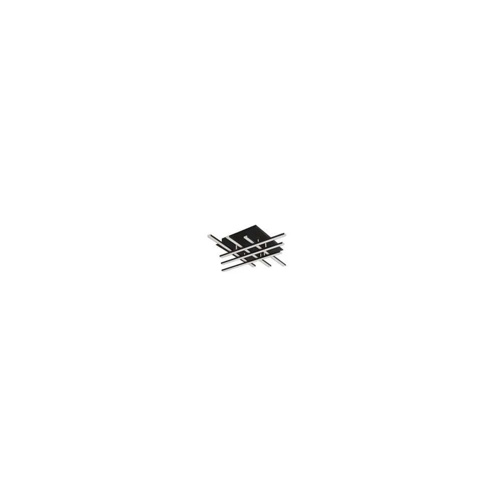 Searchlight Lighting 6966BK Matrix 6 Light Black LED Flush Fitting