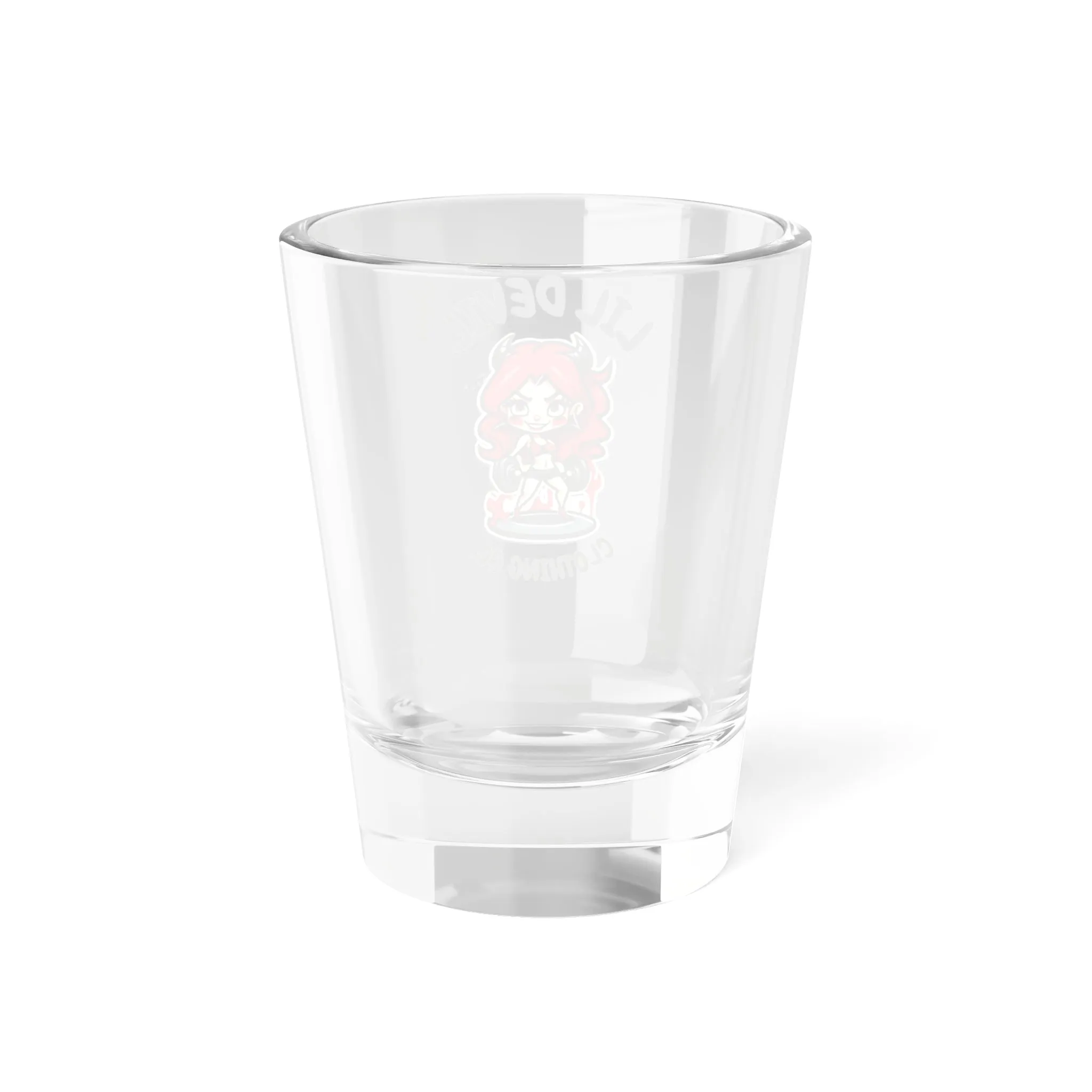 Shot Glass, 1.5oz LilDevil fitness print