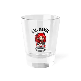Shot Glass, 1.5oz LilDevil fitness print
