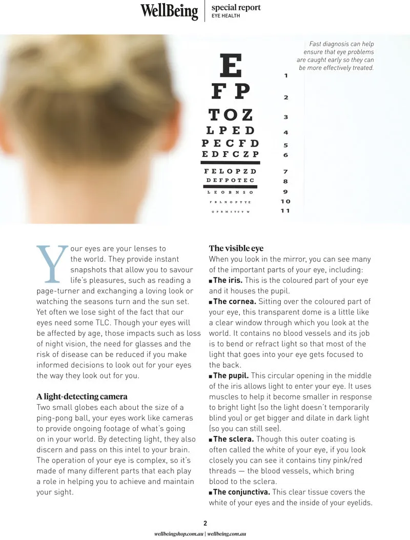 Special Report: Improving Your Eye Health
