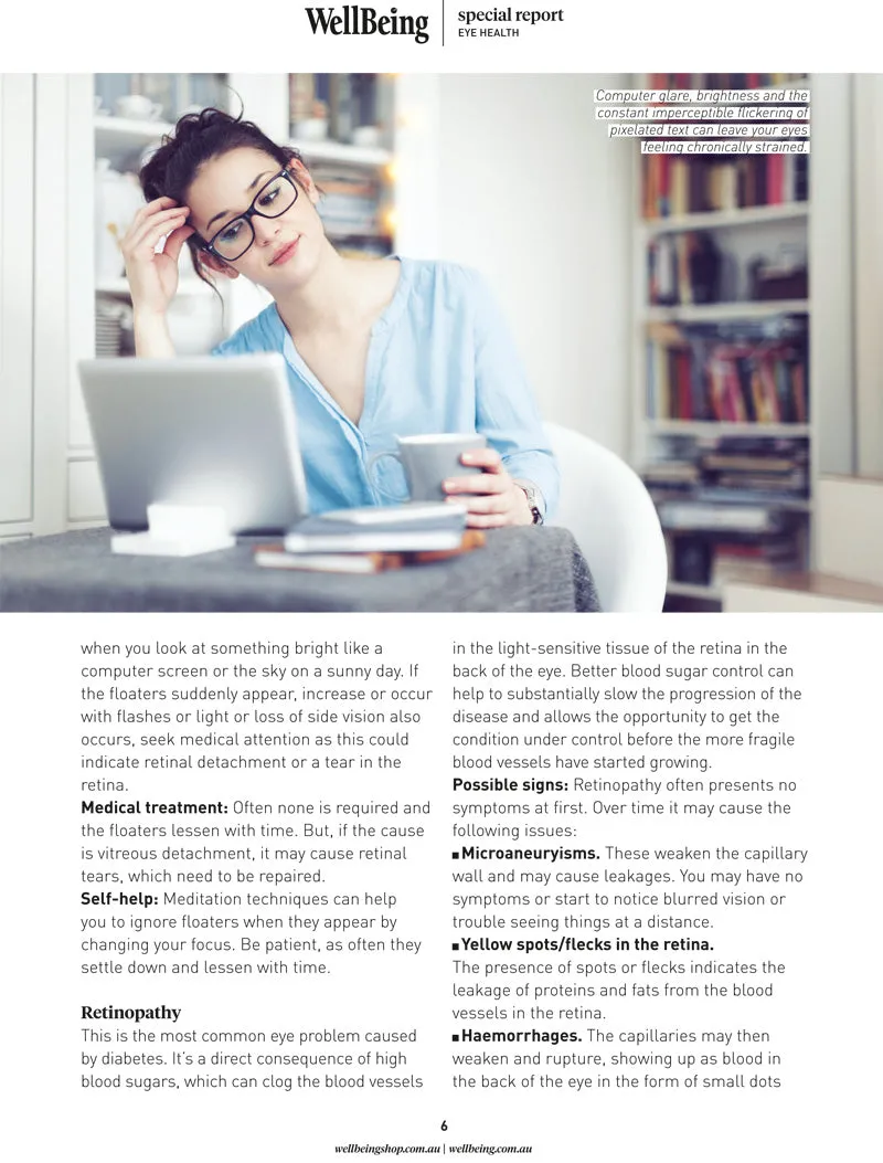 Special Report: Improving Your Eye Health