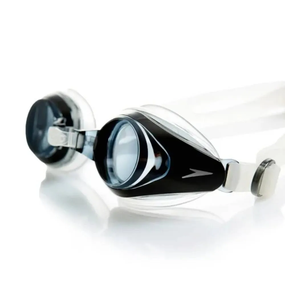Speedo Adult Mariner Optical Swimming Goggles (Black/Smoke)
