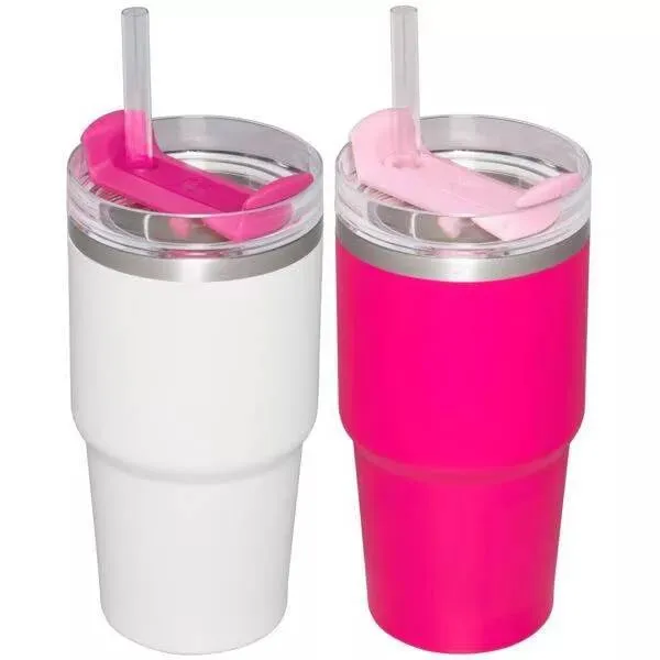 Stanley 2pk 20oz Stainless Steel H2.0 Flowstate Quencher Tumblers