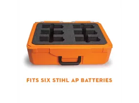 Stihl | Battery Case Inserts | Case with insert holds (6) AP batteries (7010 871 0030)
