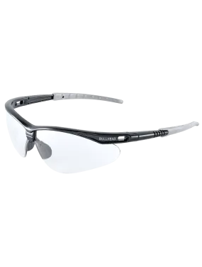 Stinger® Clear Lens, Shiny Pearl Gray Frame Safety Glasses - BH691