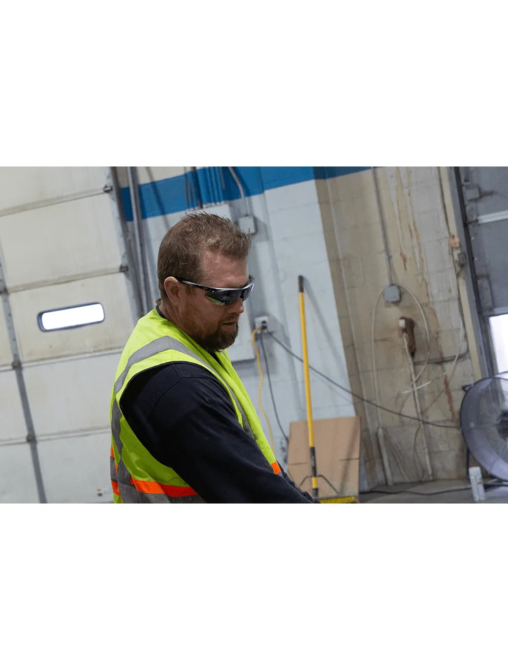 Stinger® Silver Mirror Lens, Shiny Black to Silver Frame Safety Glasses - BH6117