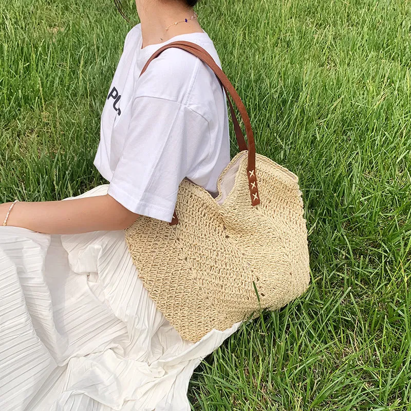 Straw Woven Bag Casual Beach Bag