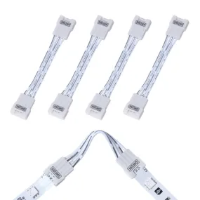 SureLock 4 Pin RGB LED Strip Light Corner Connectors