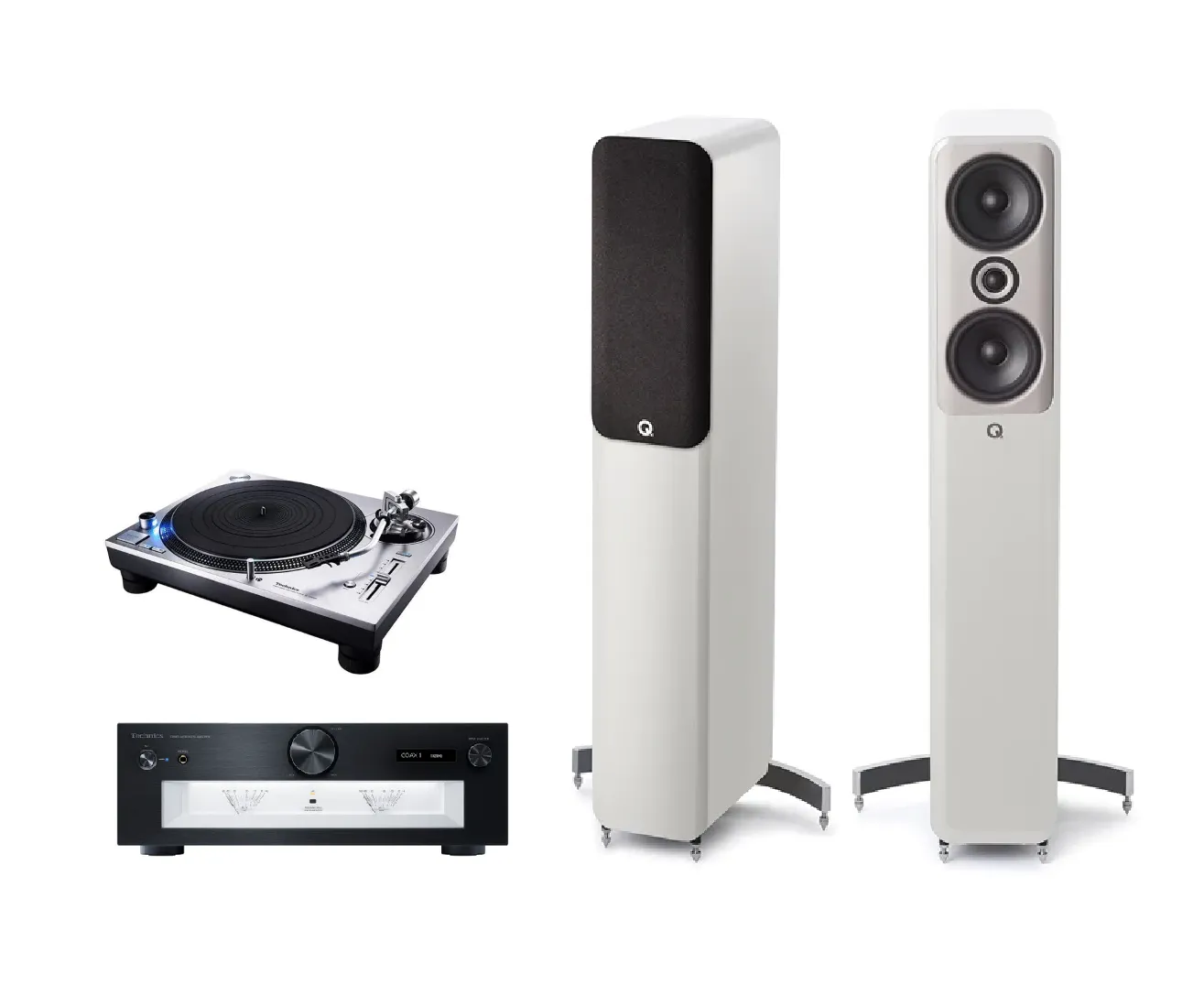 Technics & Q Acoustics Vinyl HiFi System