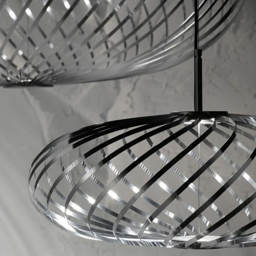 tom dixon | spring pendant light | silver small - DC