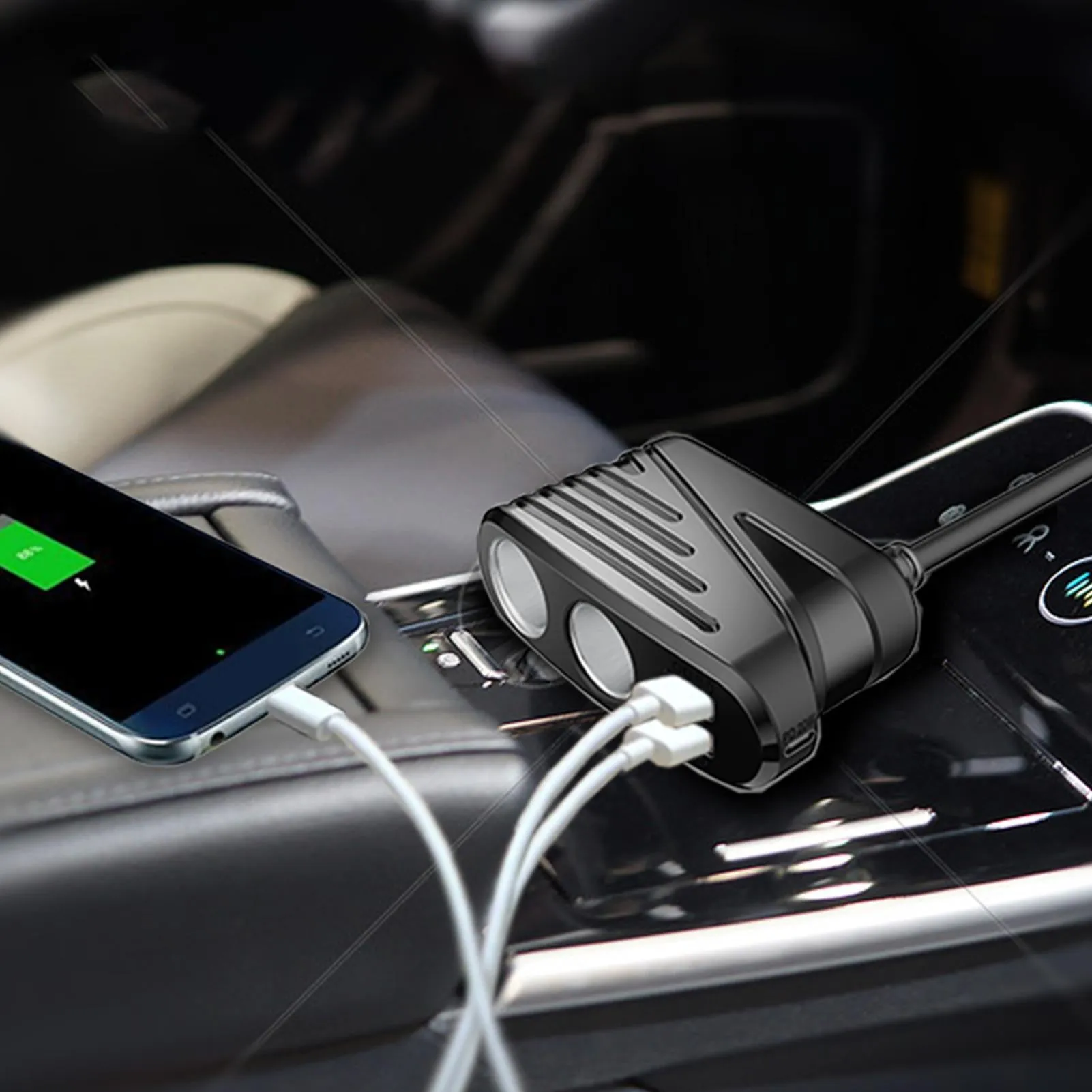 TR31 Cigarette Lighter Adapter 2 Socket Cigarette Lighter