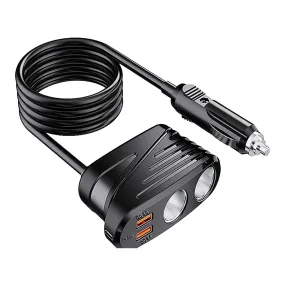 TR31 Cigarette Lighter Adapter 2 Socket Cigarette Lighter