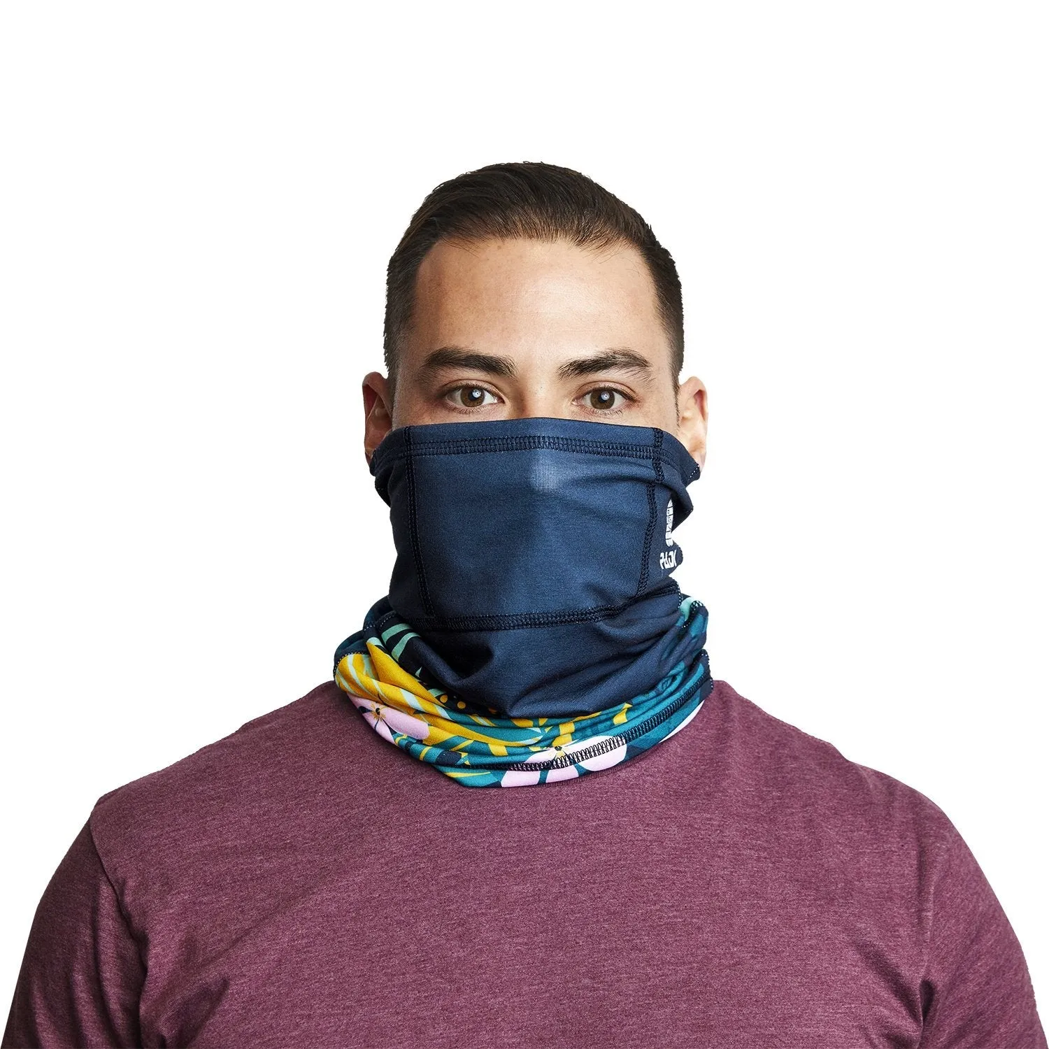 Tropical Recycled Plastic Face & Sun Mask   2 Filters