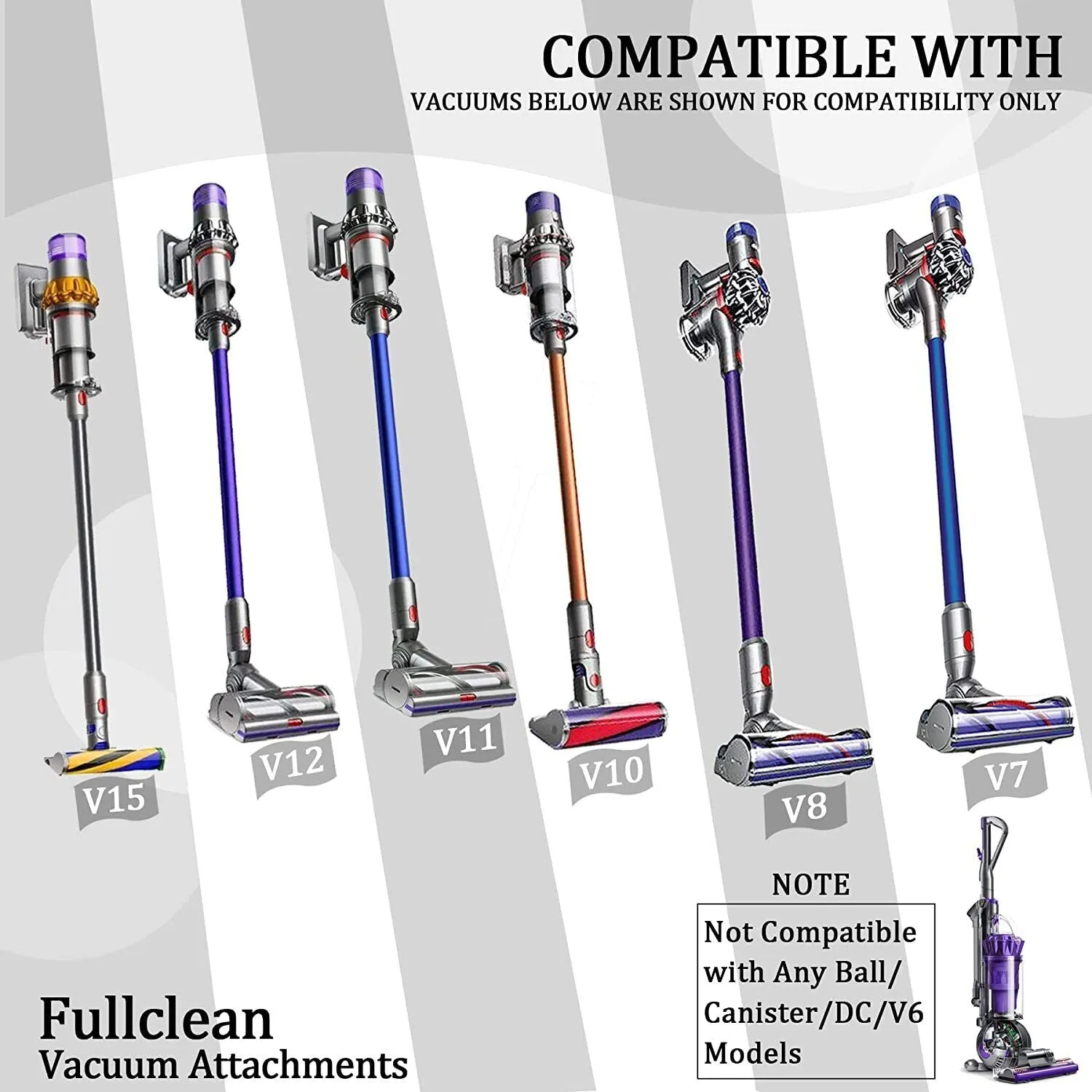 Turbo Brush Roller Compatible with Dyson V7 to V15