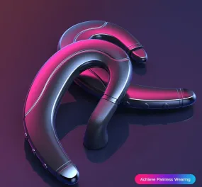 TWS Bluetooth Ear-hook Headset with Bone-Conduction