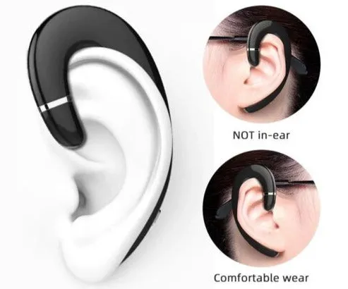 TWS Bluetooth Ear-hook Headset with Bone-Conduction