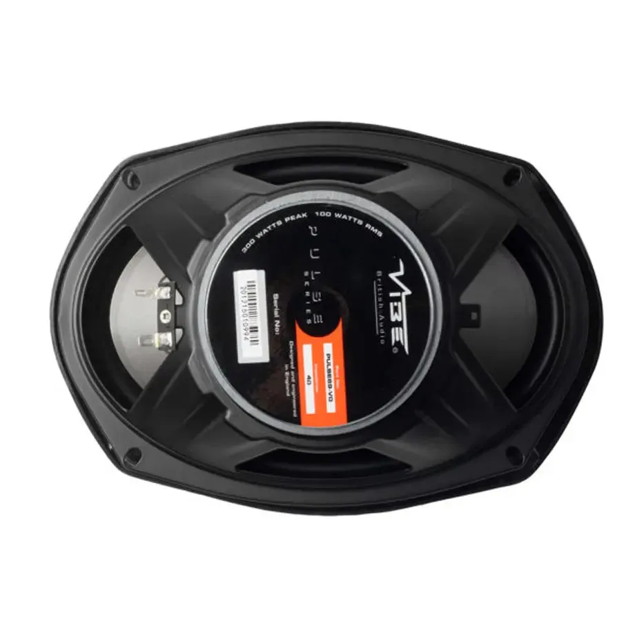 Vibe Pulse69-V0 6x9 3-Way Coaxial Speaker (300W)