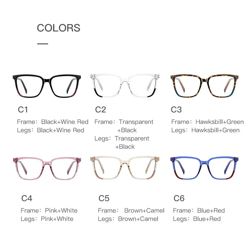 Vicky Womens Full Rim Square Plastic Reading Glasses Pfd2135
